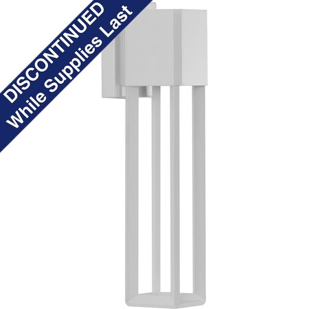 Progress Lighting Z-1090 LED Collection Satin White One-Light Medium Wall Lantern P560137-028-30